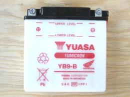 バッテリー　PX-BME,  YUASA YB9-B